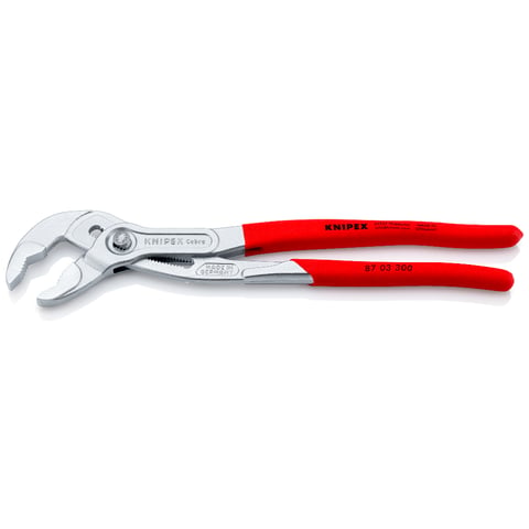 Clești Cobra® crom-polizat KNIPEX 8703300