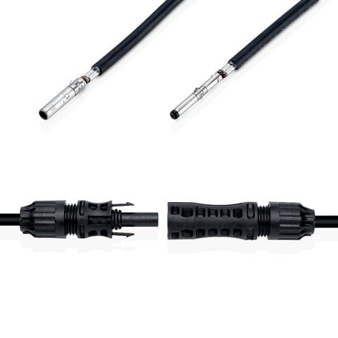 Clește de sertizare Knipex pentru conectori PV MC4® Evo 2, cod 974366EVO