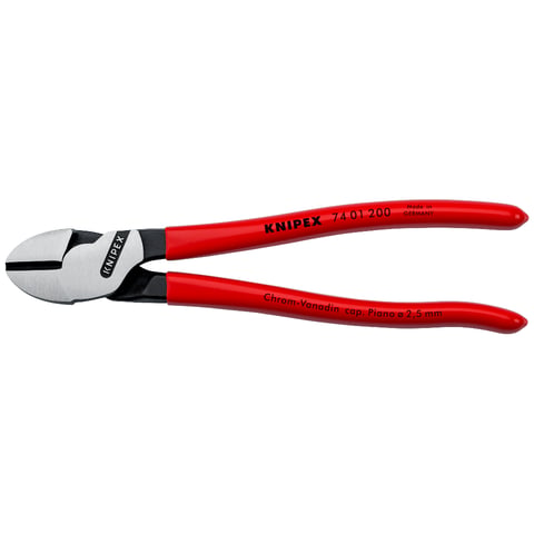 Tăietori diagonali cu pârghie înaltă KNIPEX 7401200