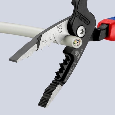 Clește de dezizolat KNIPEX WireStripper, model metric, cod 1372200ME