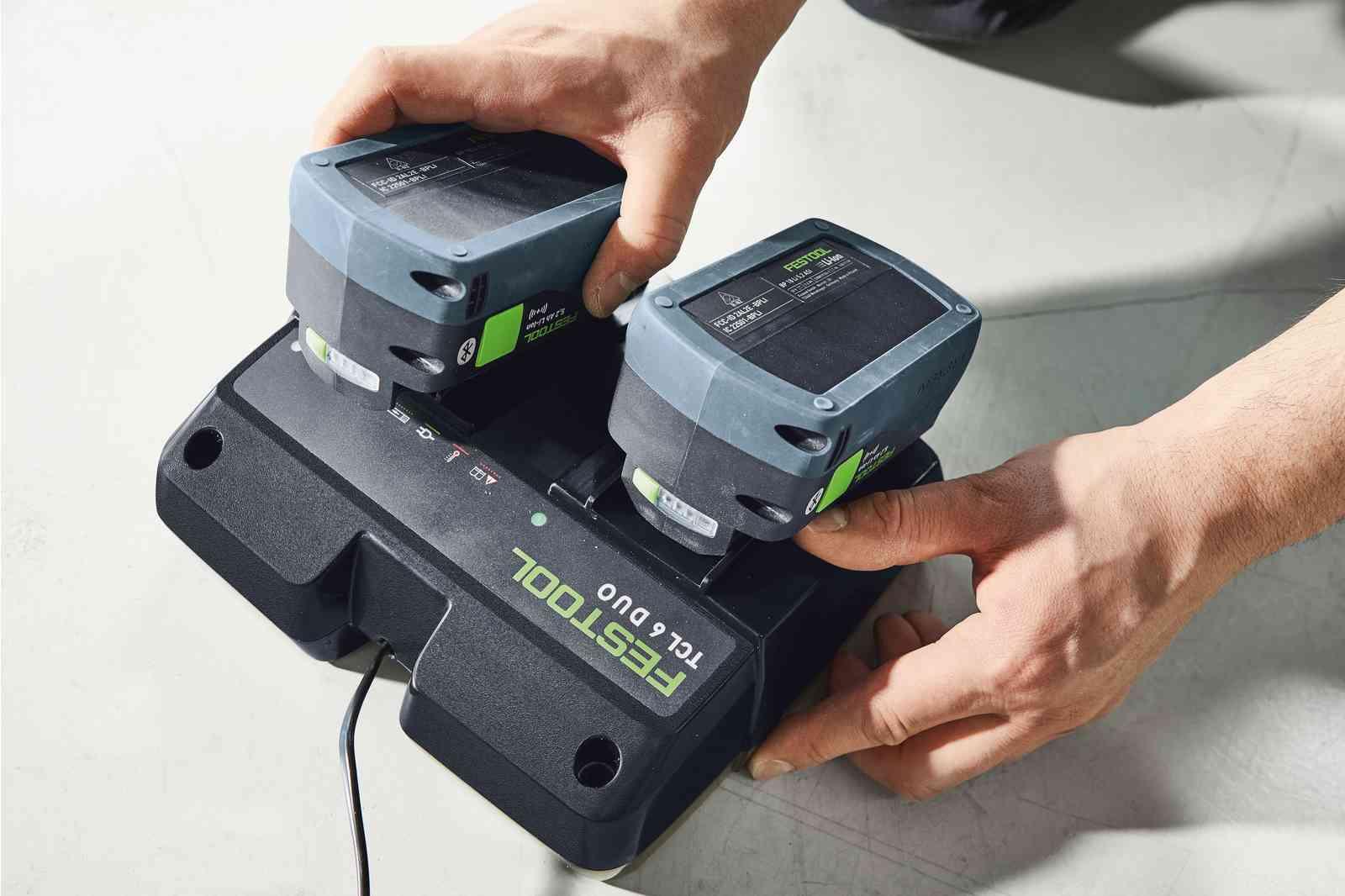 Încărcător rapid de acumulatori Festool TCL 6 DUO, cod 577017 - BIG STORE (Dynamic Tools SRL)