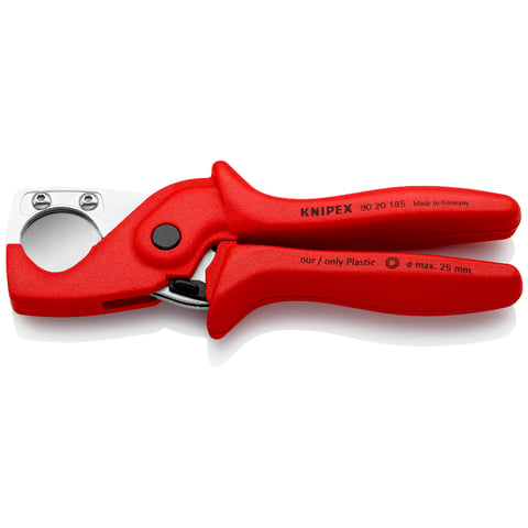 Cutter pentru furtun și tub de protecție KNIPEX PlastiCut® 185 mm, cod 9020185