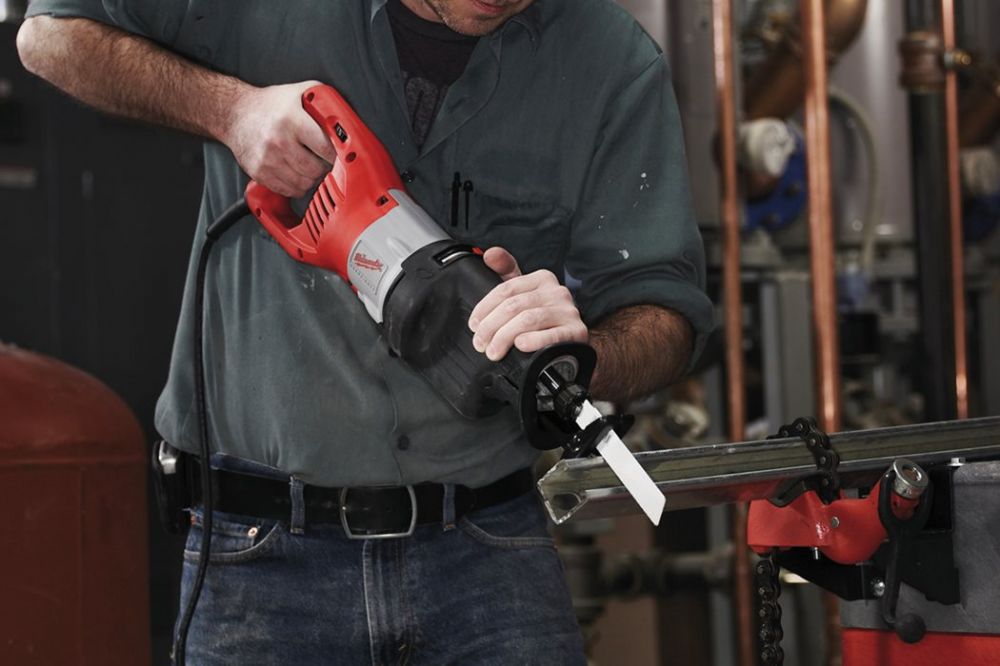 Fierăstrău sabie SAWZALL™ 1300 W Milwaukee SSPE1300SX, cod 4933428520