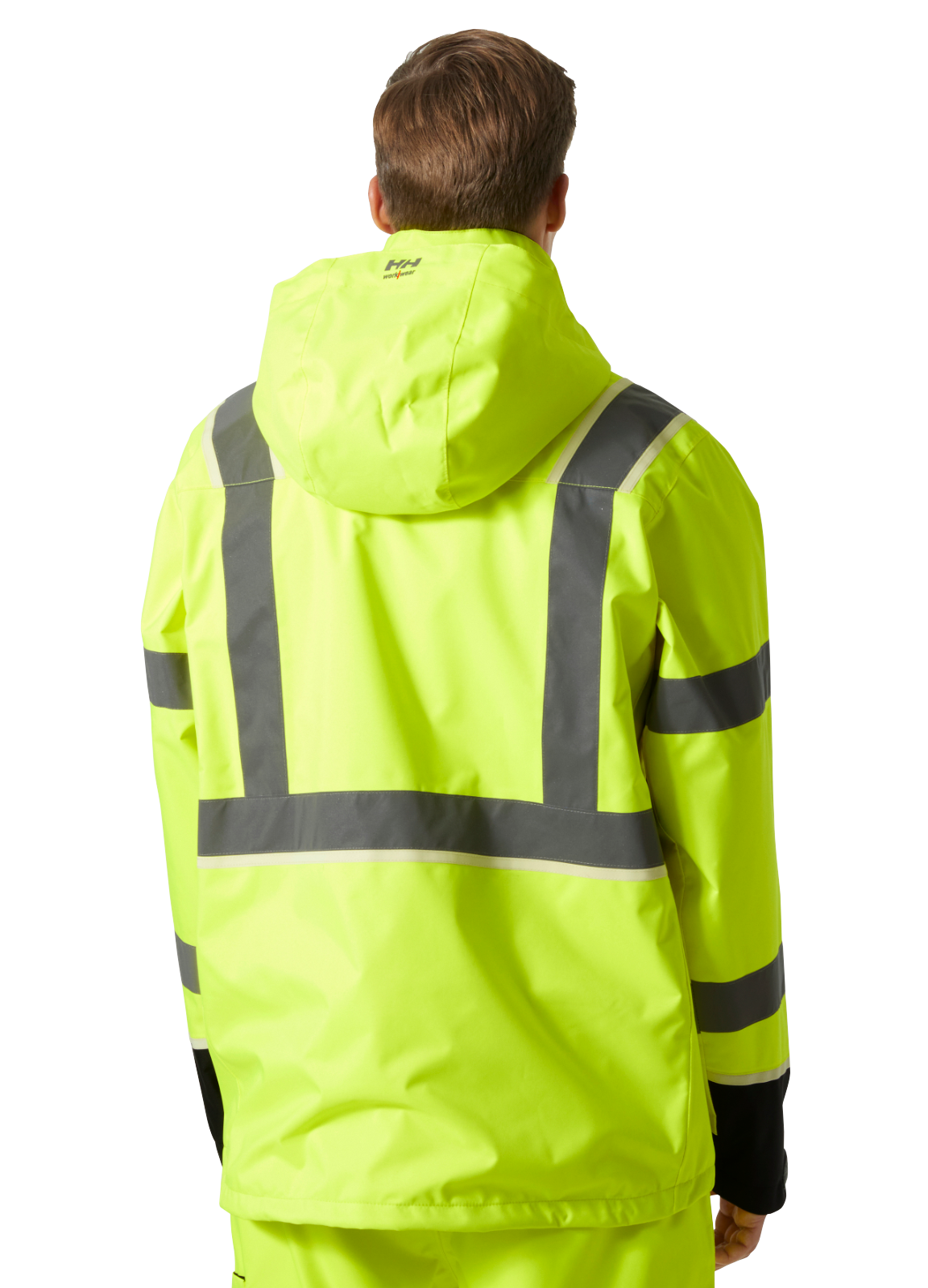 Geacă cu glugă Helly Hansen UC-ME Shell, impermeabilă, reflectorizantă, HVC3