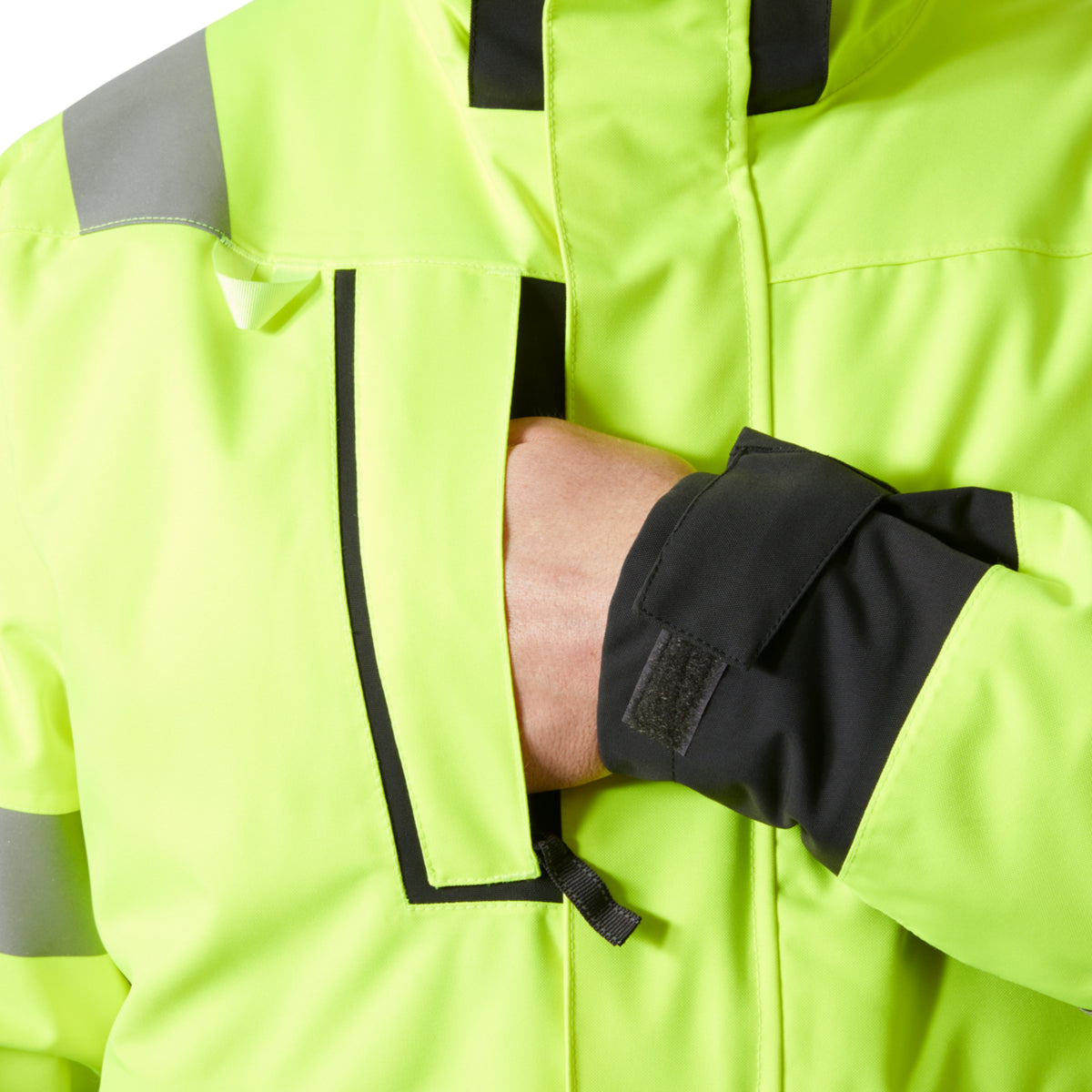 Geacă reflectorizantă cu glugă Helly Hansen Alna 2.0 Winter Jacket CL3