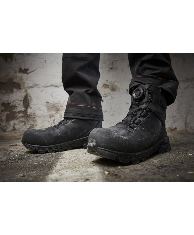 Ghete protecție Helly Hansen Oxford Mid BOA HT, S3, WR, HRO, SRC, ESD, negre