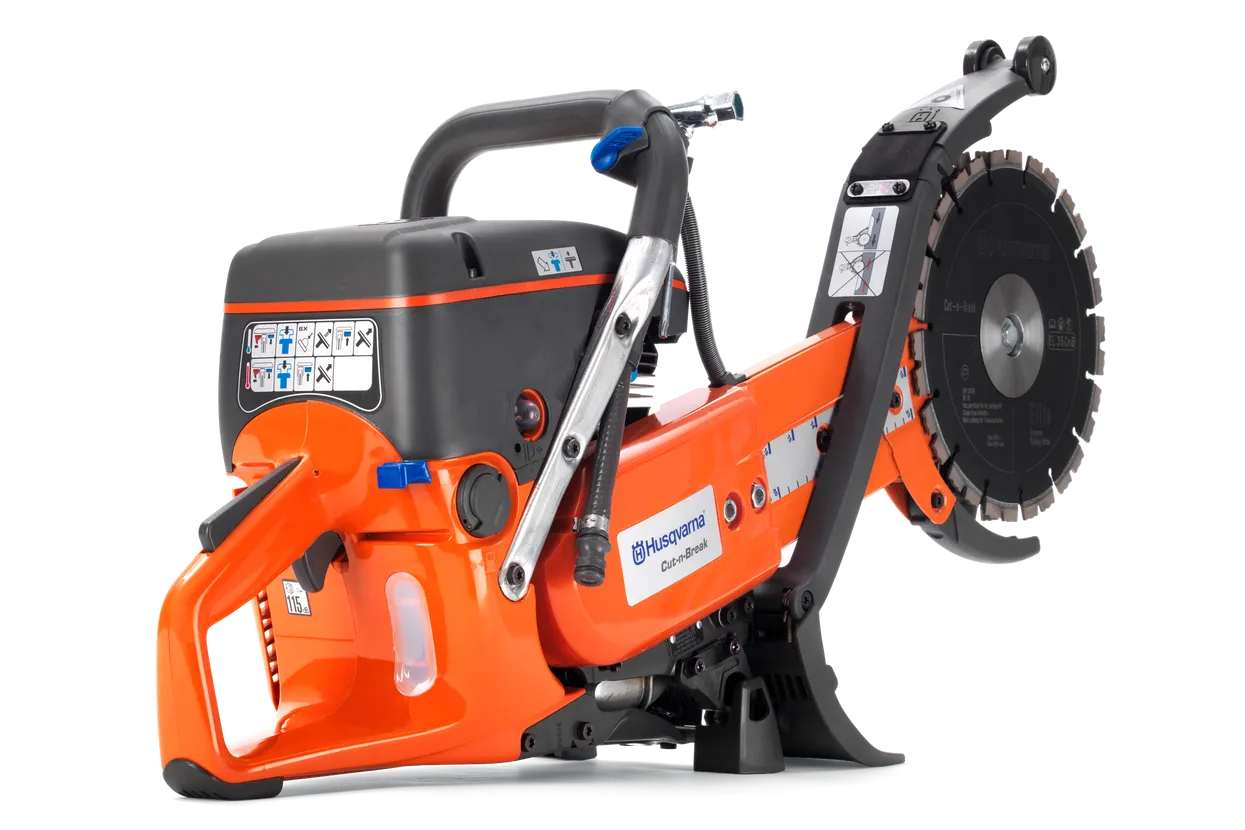 Mașină de tăiat beton și asfalt Husqvarna K 760 Cut-n-Break II, adâncime 400mm, diametru disc 230mm, putere 3,7kW, fără disc, cod 967195701