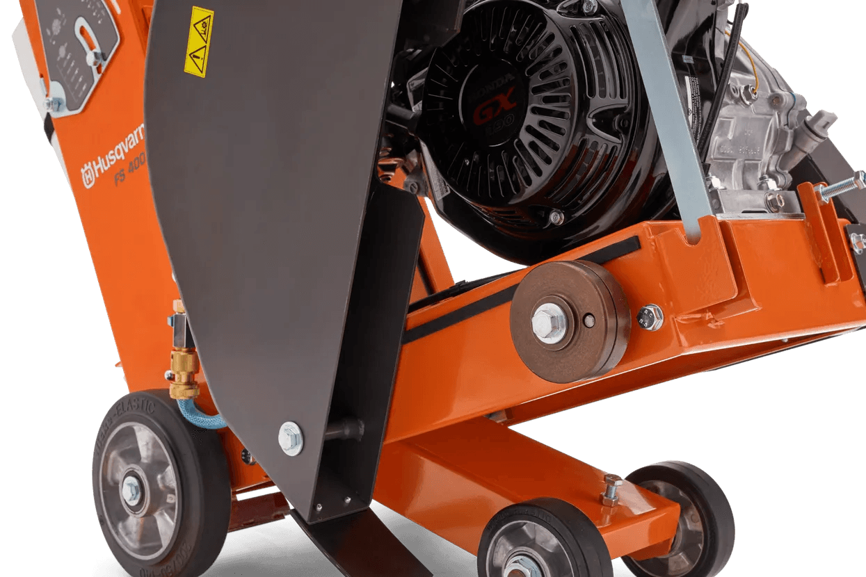 Mașină de tăiat beton/asfalt Husqvarna FS 400 LV GX390, 450 mm + disc diamantat S65 400 12 25.4/20, cod 965148201C - BIG STORE (Dynamic Tools SRL)