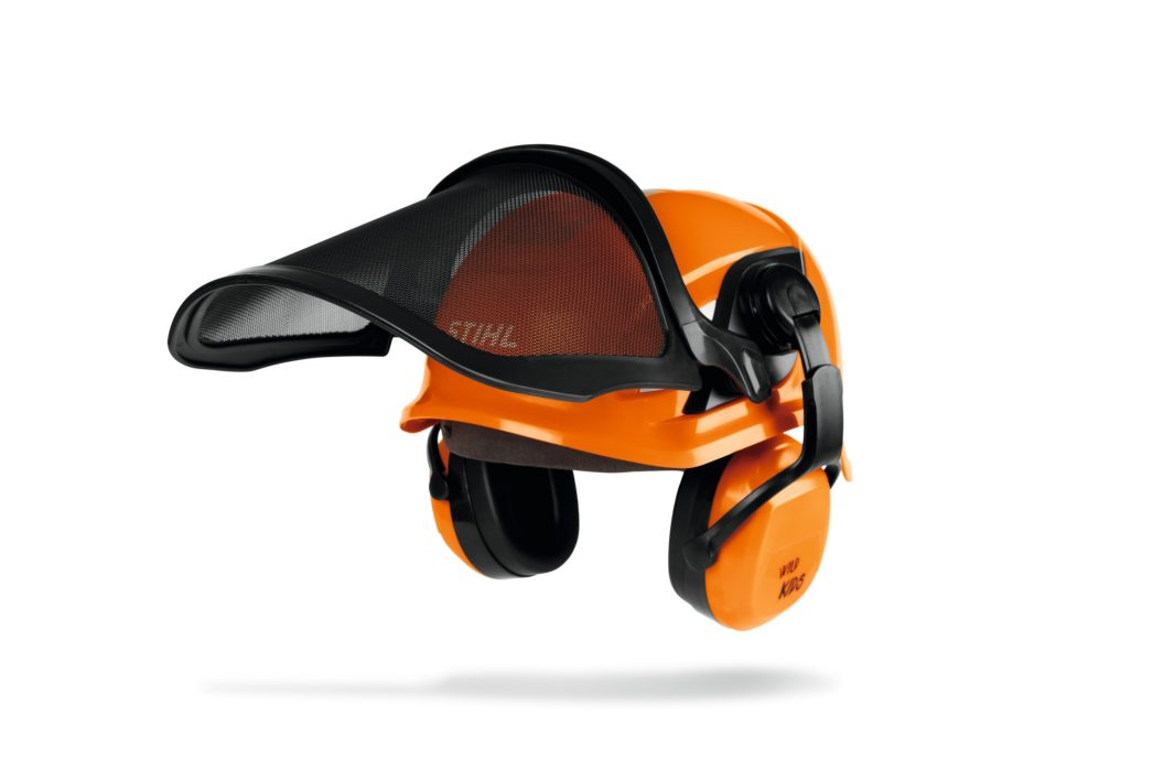 Cască de protecție de jucărie Stihl, cu vizieră funcțională, cod 04204600001