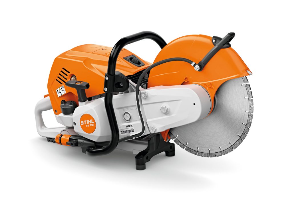 Motodebitator pe benzină Stihl TS 710i, 5,2kW, cu disc Ø350 mm, cod TB010112800