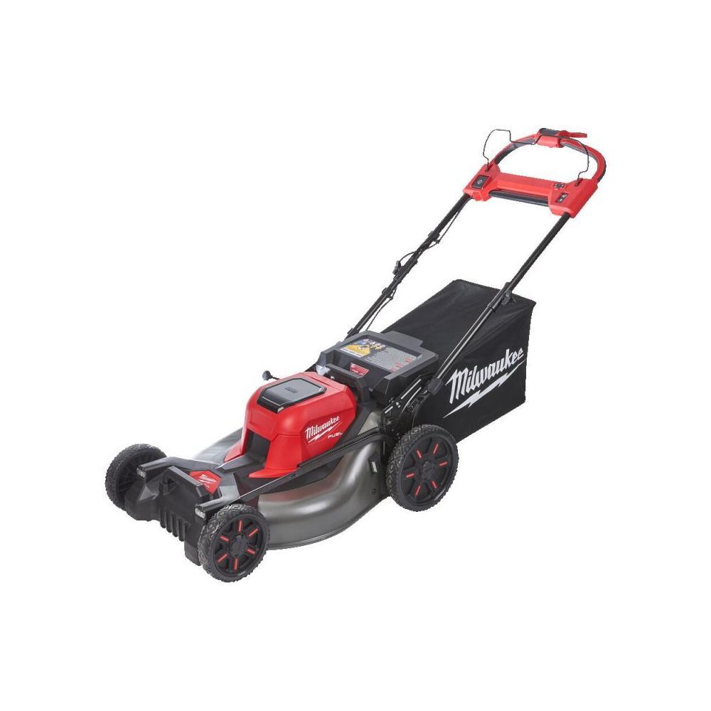 Mașină de gazon pe acumulatori Milwaukee M18 F2LM53-0 (fără acumulator și încărcător), cod 4933479584 + CADOU: cană termică PACKOUT™ 591ML 4932479074 + minge fotbal Milwaukee + ochelari - BIG STORE (Dynamic Tools SRL)