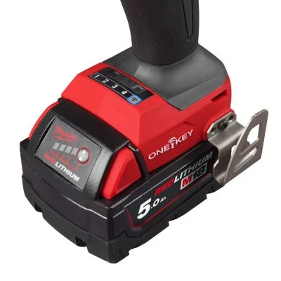 Mașină de găurit M18ONEID3-502X, 2 x M18 B5, 1 x M12-18 FC, 1 x cutie HD, Milwaukee, cod 4933492804