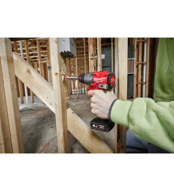 Mașină de găurit/înșurubat Milwaukee M12FDD2-402X, 2 x acumulator M12 B4, 1 x încărcător C12 C, 1 x cutie HD, cod 4933479874
