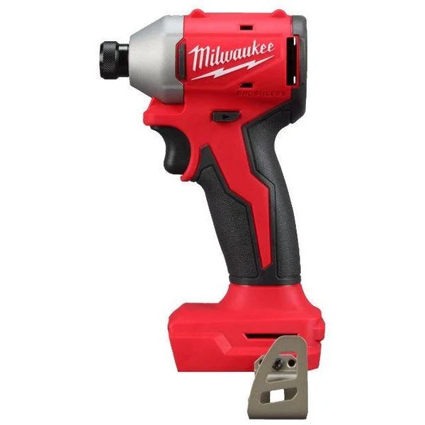 Mașină de înșurubat compactă cu impact Milwaukee M18 BLIDRC-0, fără perii, ¼″ Hex, fără acumulator, fără încărcător, cod 4933492839