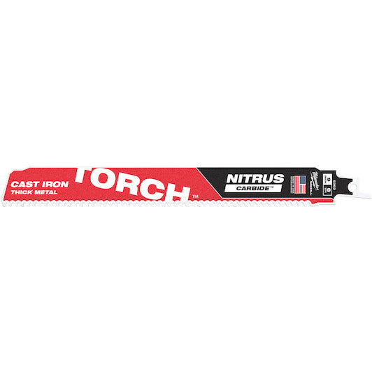 Pânză sabie metal Milwaukee Heavy Duty TORCH™ NITRUS CARBIDE™, multiple dimensiuni