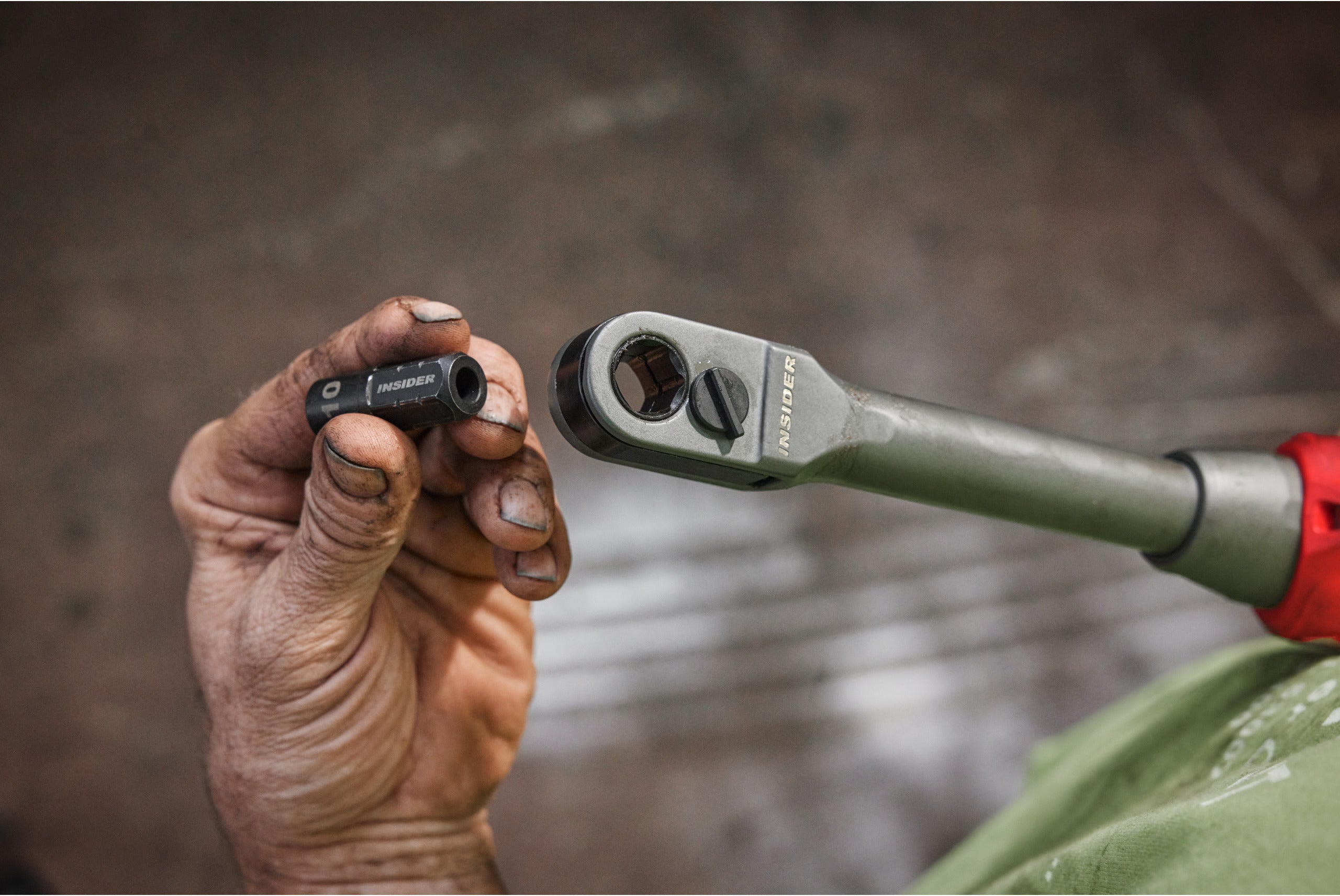 Antrenor cu clichet INSIDER M12FPTR-202X, 2 x M12 B2, 1 x C12 C, 1 x cutie HD, Milwaukee, cod 4933480754