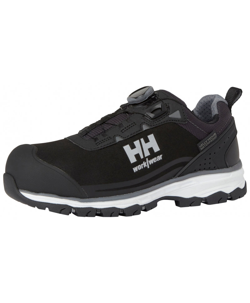 Pantofi protecție damă Helly Hansen Luna Low BOA HT, S3, WR, SRC, ESD, negru gri - BIG STORE (Dynamic Tools SRL)