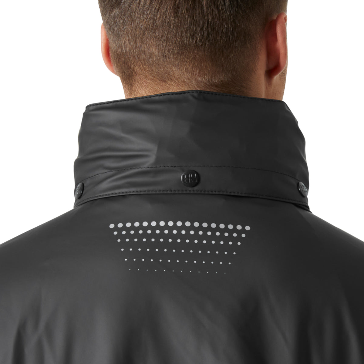 Pelerină cu glugă Helly Hansen Voss Rain, neagră