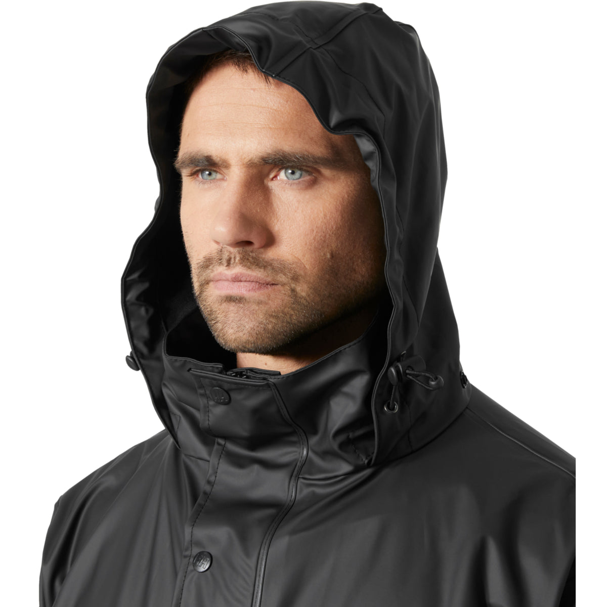 Pelerină cu glugă Helly Hansen Voss Rain, neagră