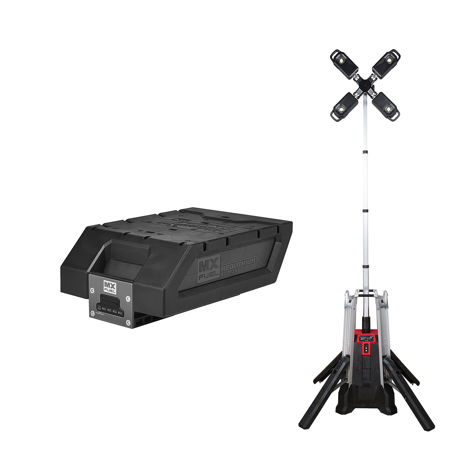 Turn de iluminat Milwaukee MXF TL, ONE-KEY™, TRUEVIEW™