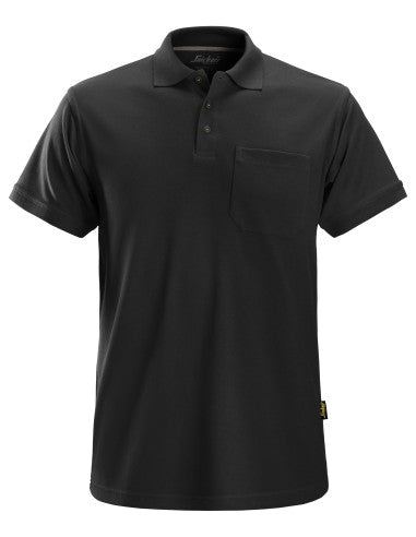 Tricou polo de bărbați Snickers Workwear Classic, cu buzunar, bumbac+poliester, 2708