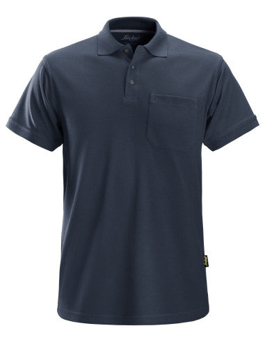Tricou polo de bărbați Snickers Workwear Classic, cu buzunar, bumbac+poliester, 2708