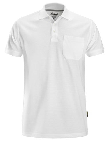 Tricou polo de bărbați Snickers Workwear Classic, cu buzunar, bumbac+poliester, 2708