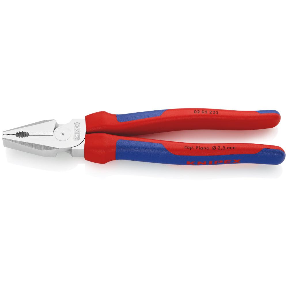 Clește combinat (patent) cu pârghie mare - patent 225 mm, Knipex 0205225 - BIG STORE (Dynamic Tools SRL)