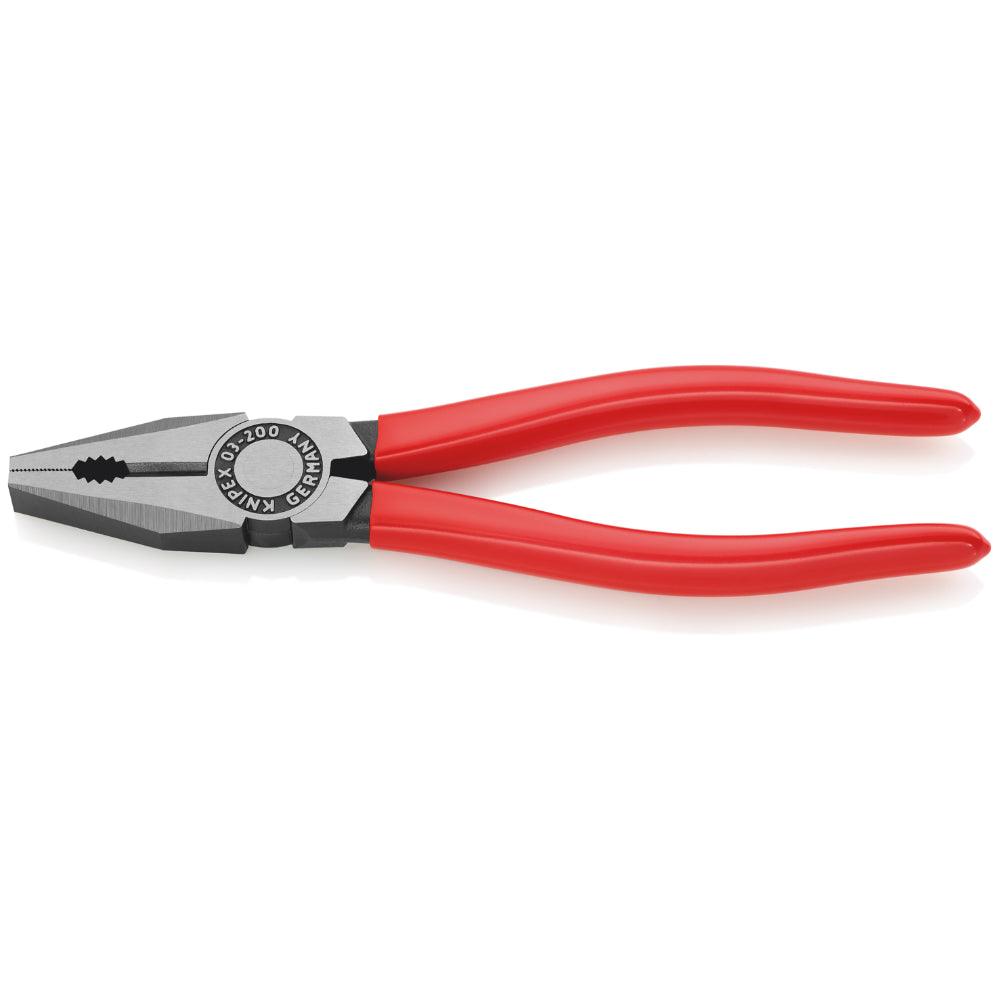Clește combinat (patent) 200 mm, Knipex 0301200SB - BIG STORE (Dynamic Tools SRL)