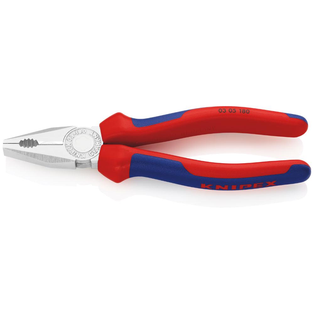 Clește combinat (patent) 180 mm, Knipex 0305180SB - BIG STORE (Dynamic Tools SRL)