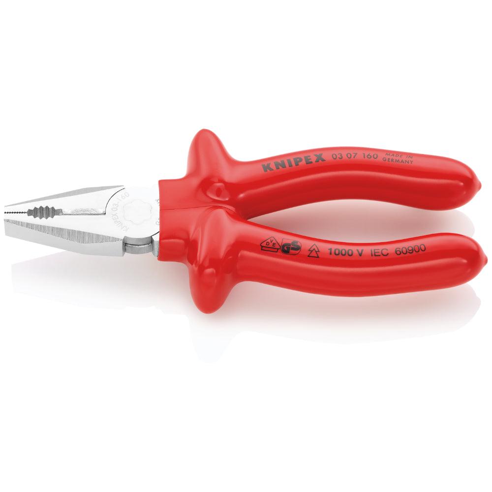 Clește combinat (patent) VDE 160 mm, Knipex 0307160 - BIG STORE (Dynamic Tools SRL)
