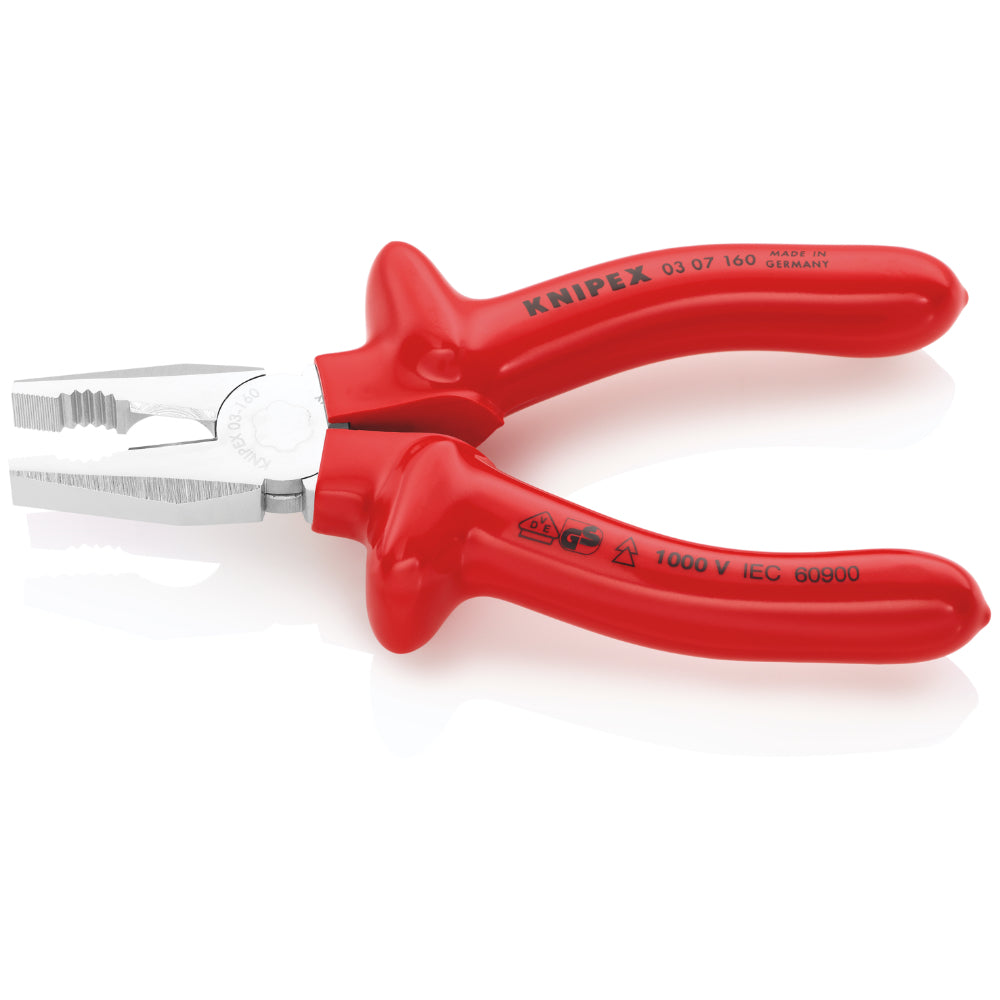 Clește combinat (patent) VDE 160 mm, Knipex 0307160