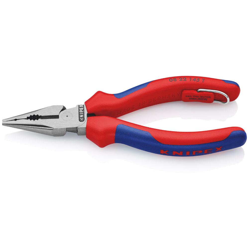 Clește combinat (patent) 145 mm cu agățătoare, Knipex 0822145TBK - BIG STORE (Dynamic Tools SRL)