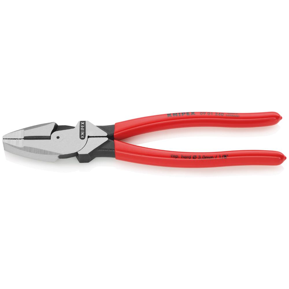 Clește combinat (patent) Lineman 240 mm, Knipex 0901240SB - BIG STORE (Dynamic Tools SRL)