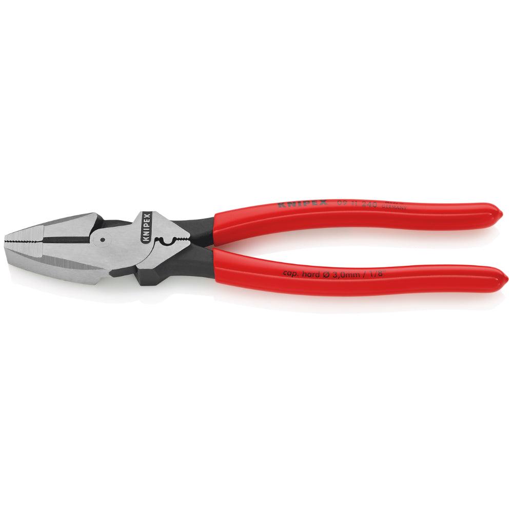 Clește combinat (patent) Lineman 240 mm, Knipex 0911240SB - BIG STORE (Dynamic Tools SRL)