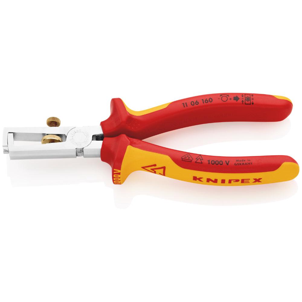 Clește pentru dezizolat VDE 10 mm², Knipex 1106160SB - BIG STORE (Dynamic Tools SRL)