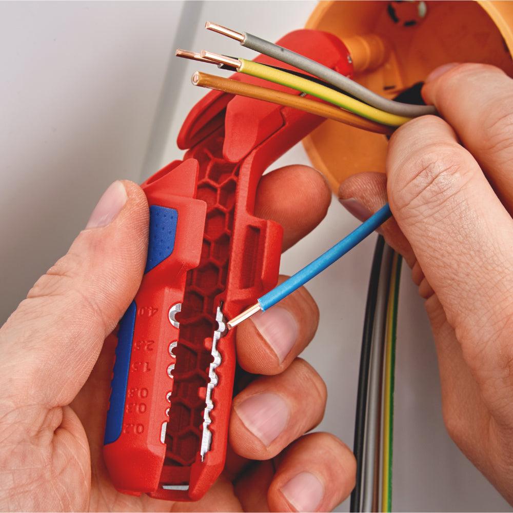 Dezizolator universal ErgoStrip 8,0-13,0 mm Knipex, cod 169501SB - BIG STORE (Dynamic Tools SRL)
