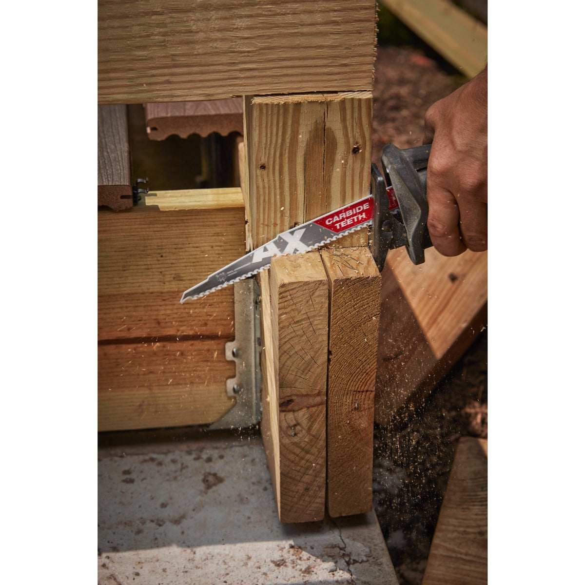 Pânze sabie TCT AX 230 Heavy Duty AX™ cu dinți din carbură pentru lucrări de demolare Milwaukee cod 48005226 - BIG STORE (Dynamic Tools SRL)