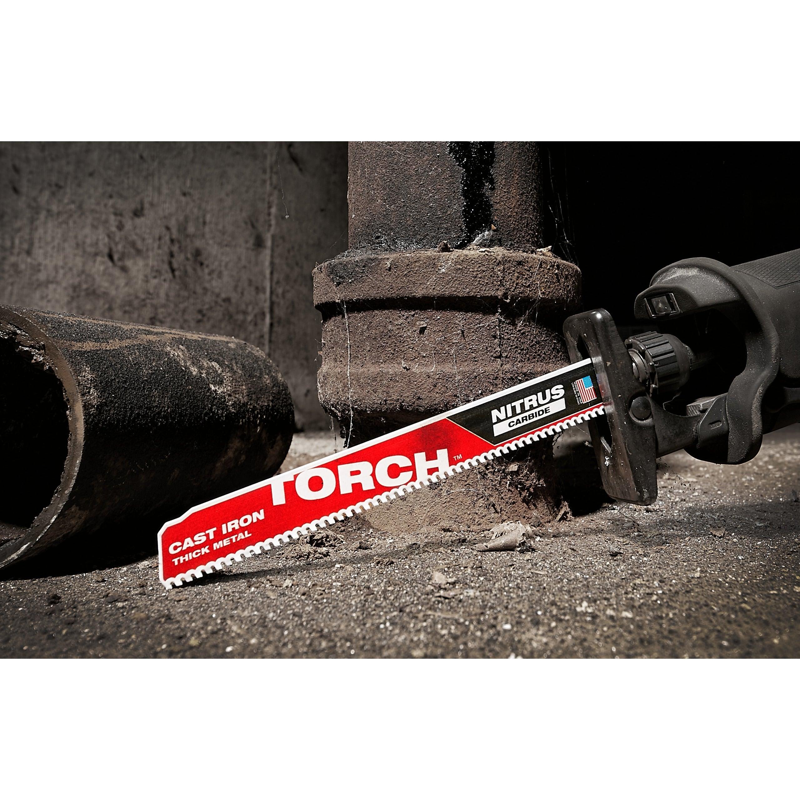 Pânză Heavy duty TORCH™ NITRUS CARBIDE™ 230x8 - 1 buc, Milwaukee cod 48005562DEZ - BIG STORE (Dynamic Tools SRL)
