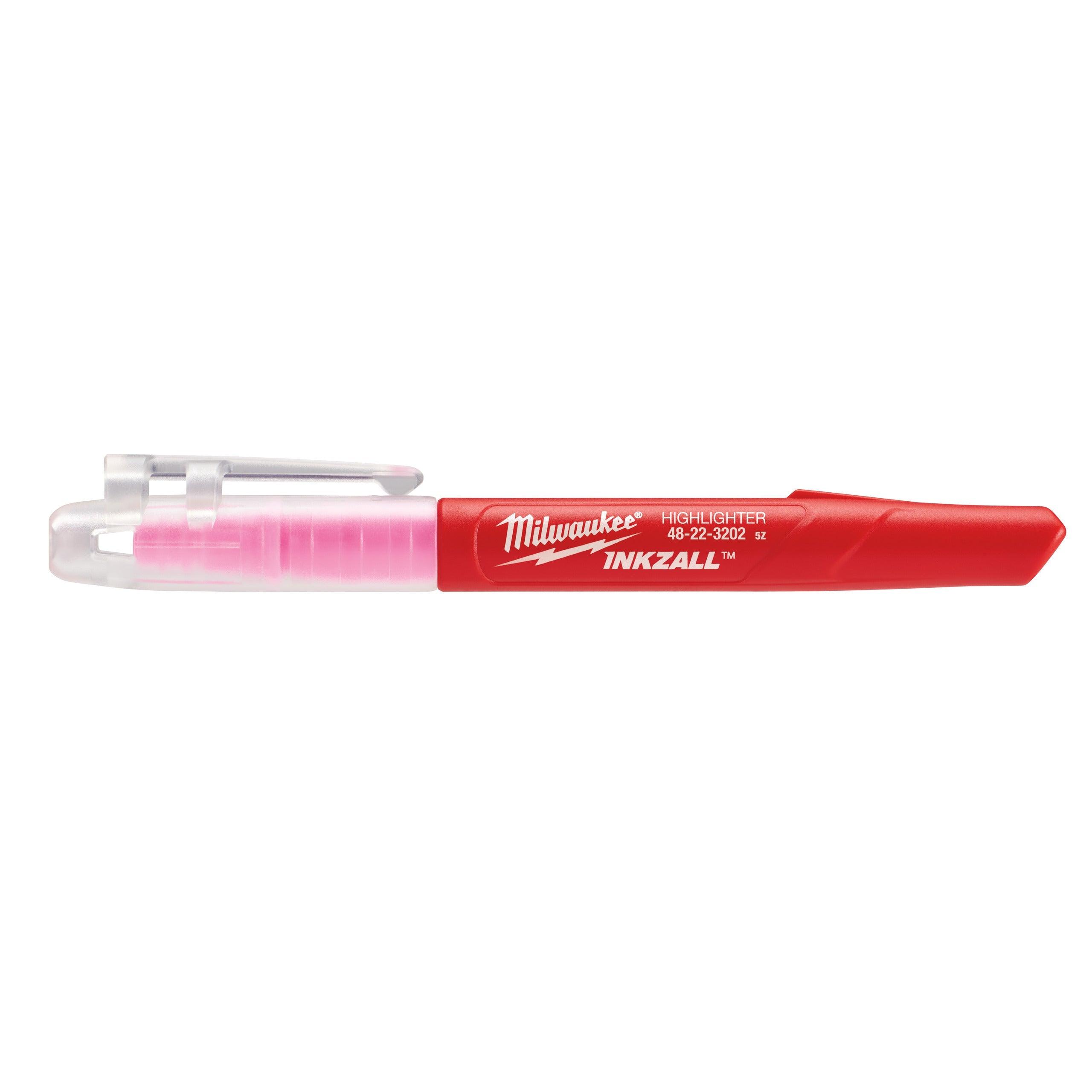 Markere evidențiator colorate INKZALL™ - 5 buc, Milwaukee cod 48223206 - BIG STORE (Dynamic Tools SRL)