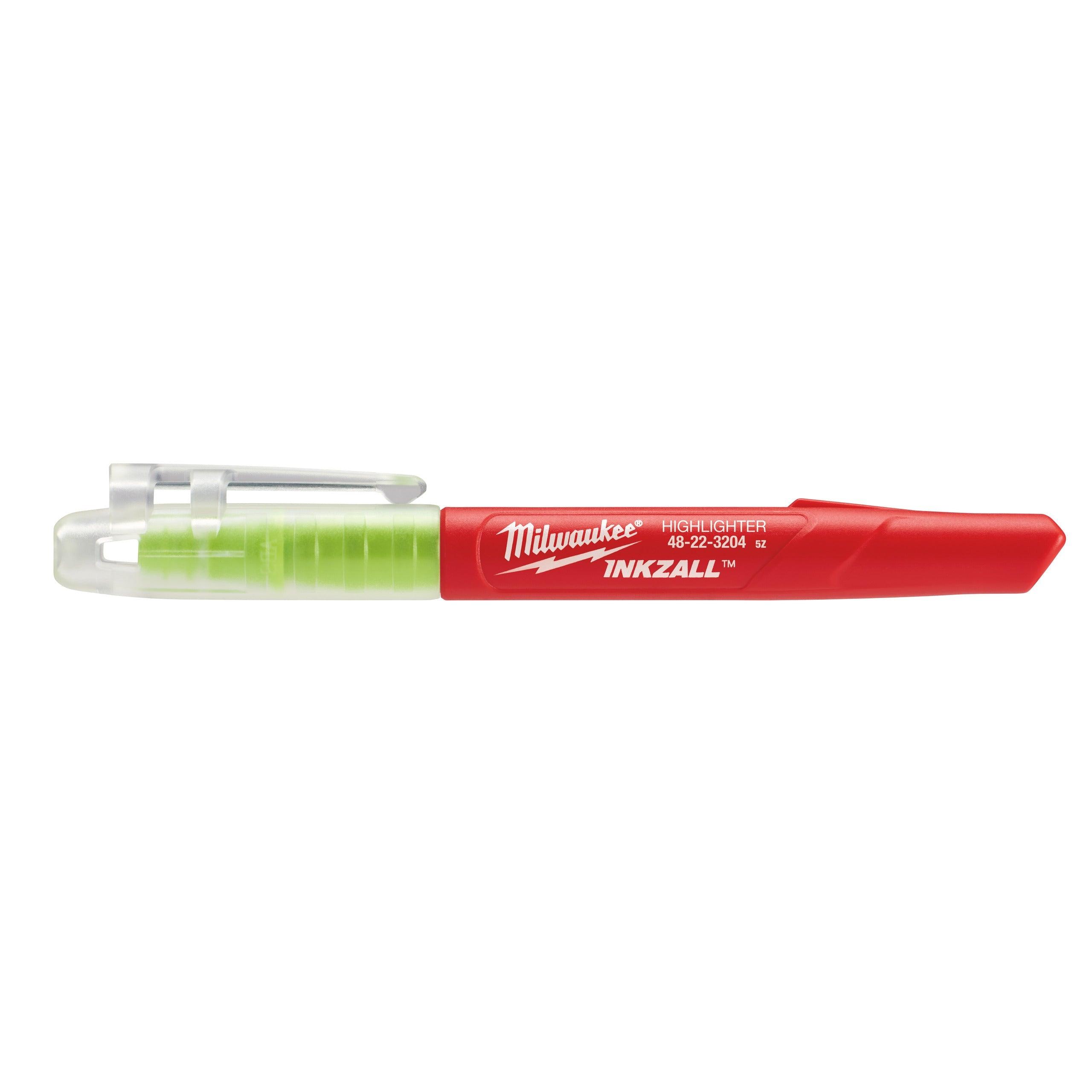 Markere evidențiator colorate INKZALL™ - 5 buc, Milwaukee cod 48223206 - BIG STORE (Dynamic Tools SRL)