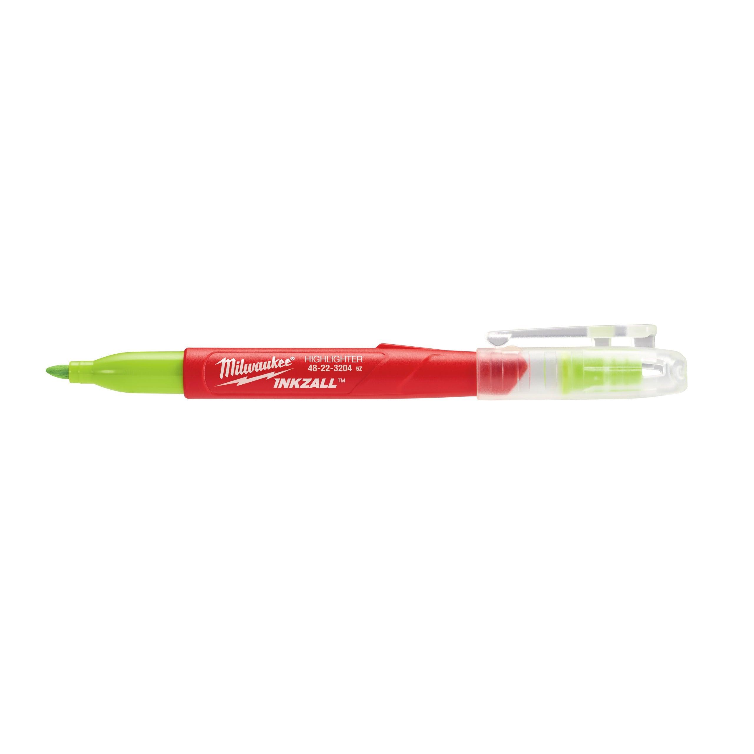 Markere evidențiator colorate INKZALL™ - 5 buc, Milwaukee cod 48223206 - BIG STORE (Dynamic Tools SRL)