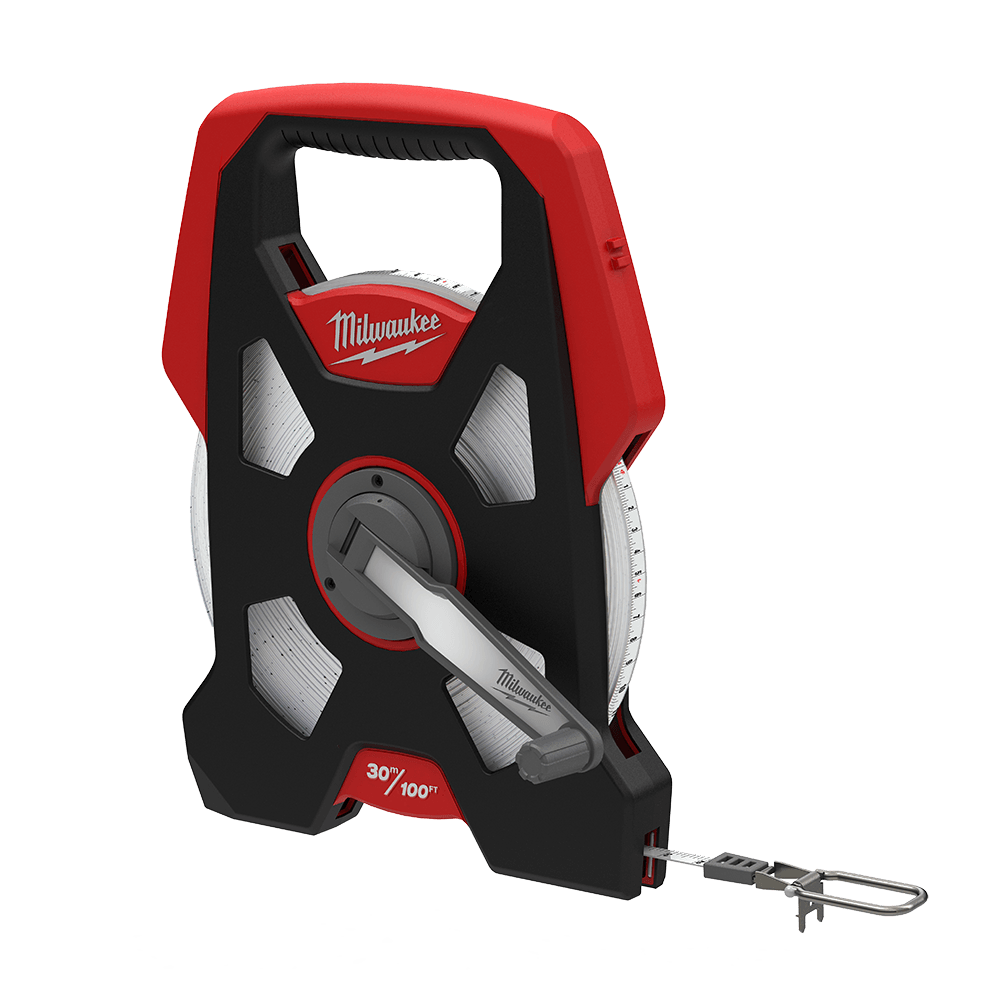 Ruletă de măsurat Milwaukee deschisă 30m/100FT, cod 48225203 - BIG STORE (Dynamic Tools SRL)