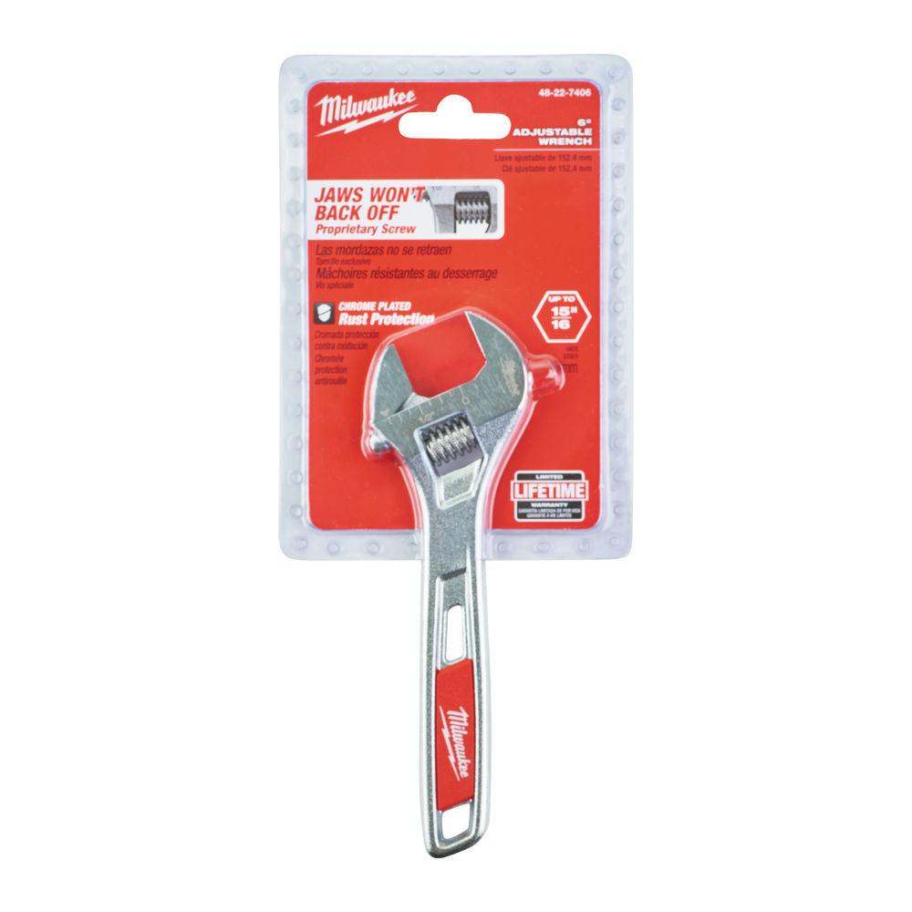 Cheie reglabilă Milwaukee 6″/150 mm, cod 48227406 - BIG STORE (Dynamic Tools SRL)