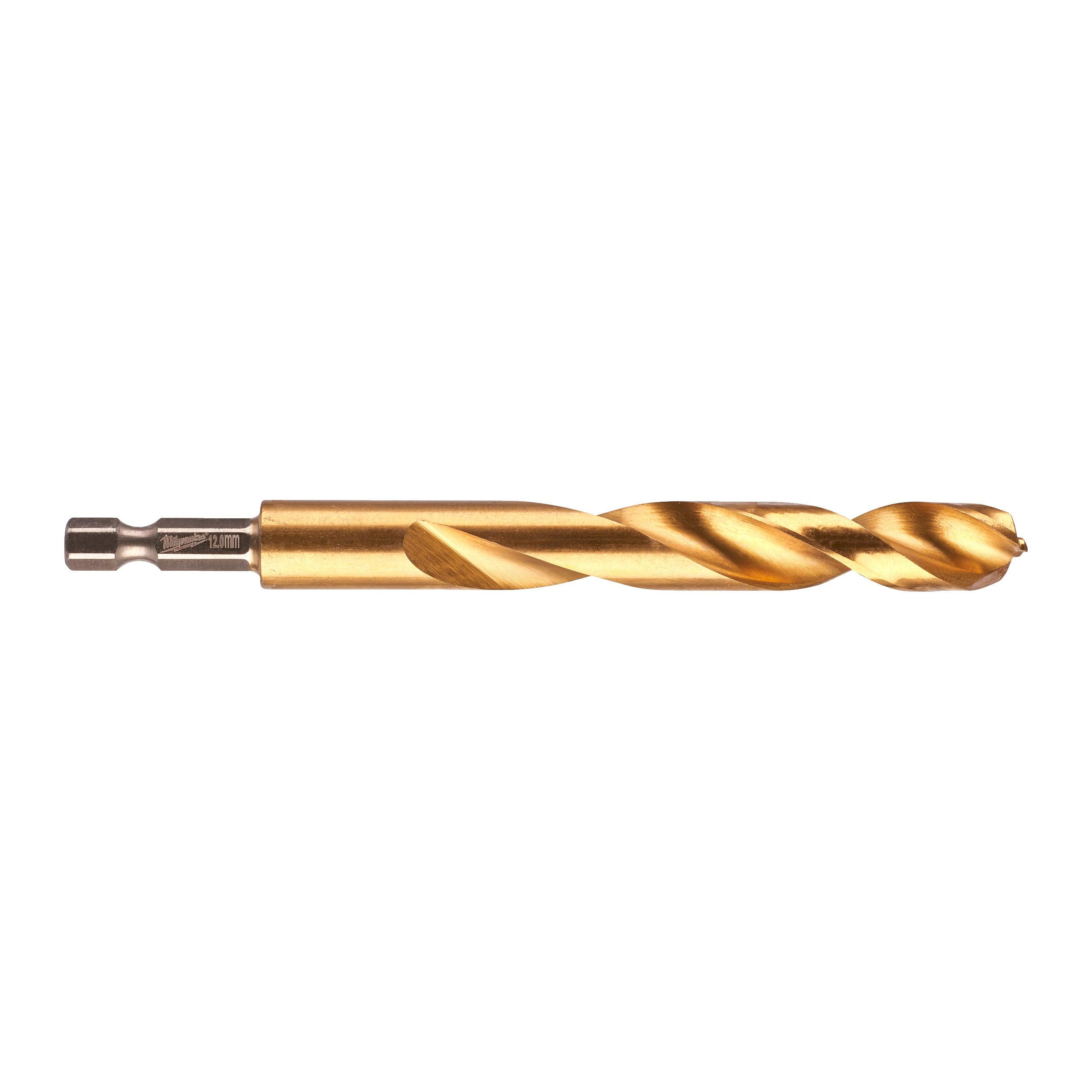 Burghiu pentru metal Milwaukee SHOCKWAVE™ HSS-GROUND TITAN, ø12mm, 48894727 - BIG STORE (Dynamic Tools SRL)