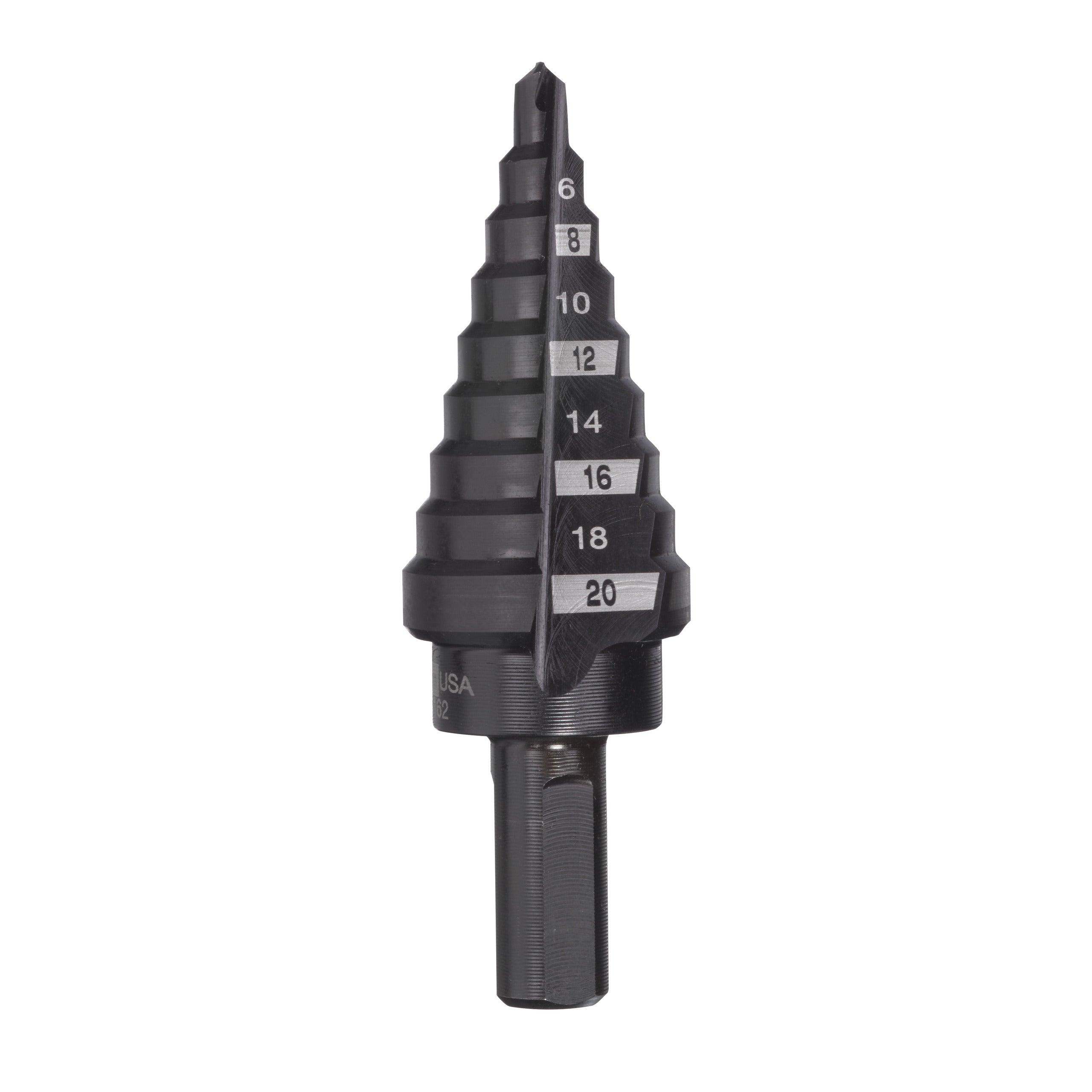 Burghiu pentru metal Milwaukee în trepte ø4-20 mm, 48899320 - BIG STORE (Dynamic Tools SRL)
