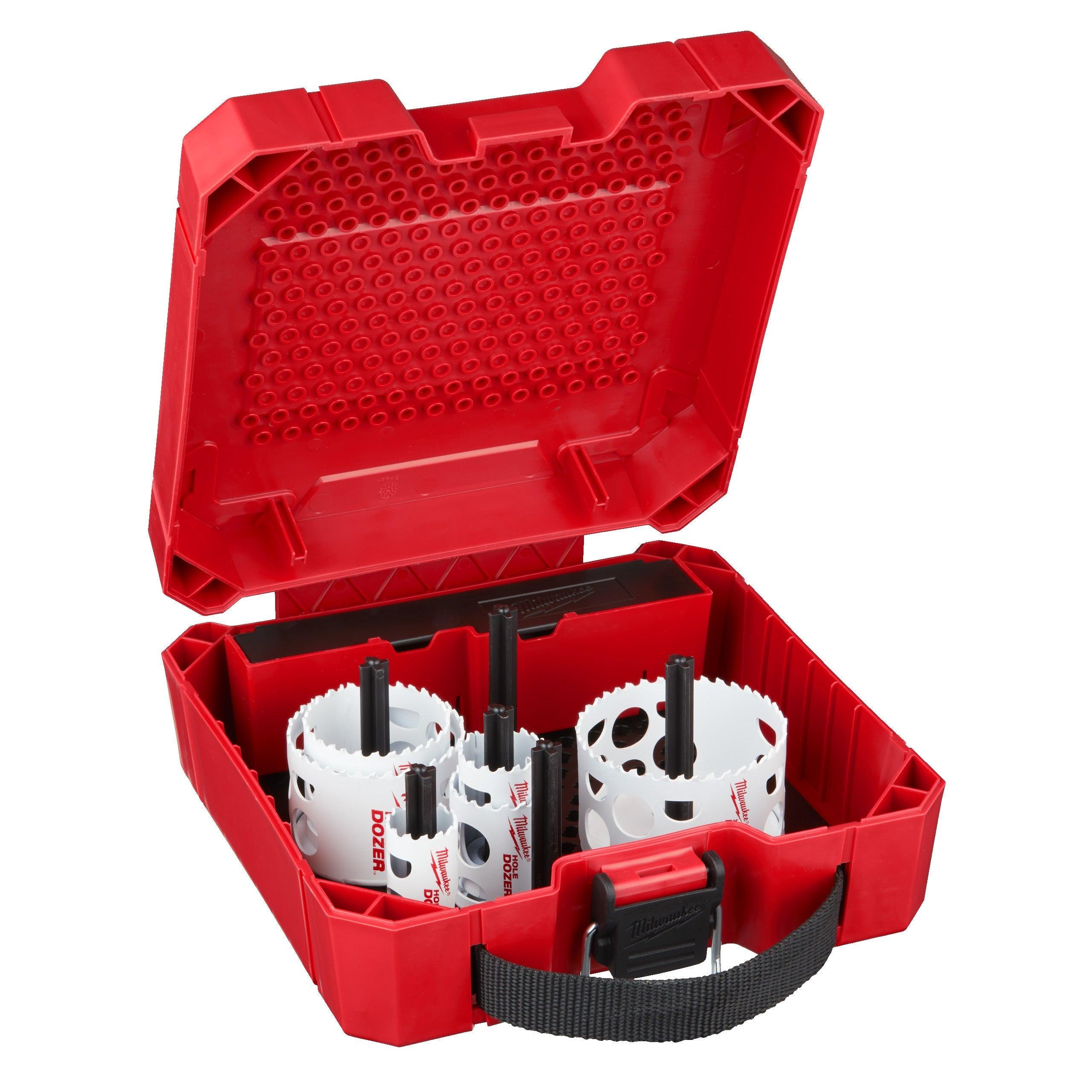 Set carote Milwaukee HOLE DOZER™ bi-metal, 10 buc, cod 49224201 - BIG STORE (Dynamic Tools SRL)