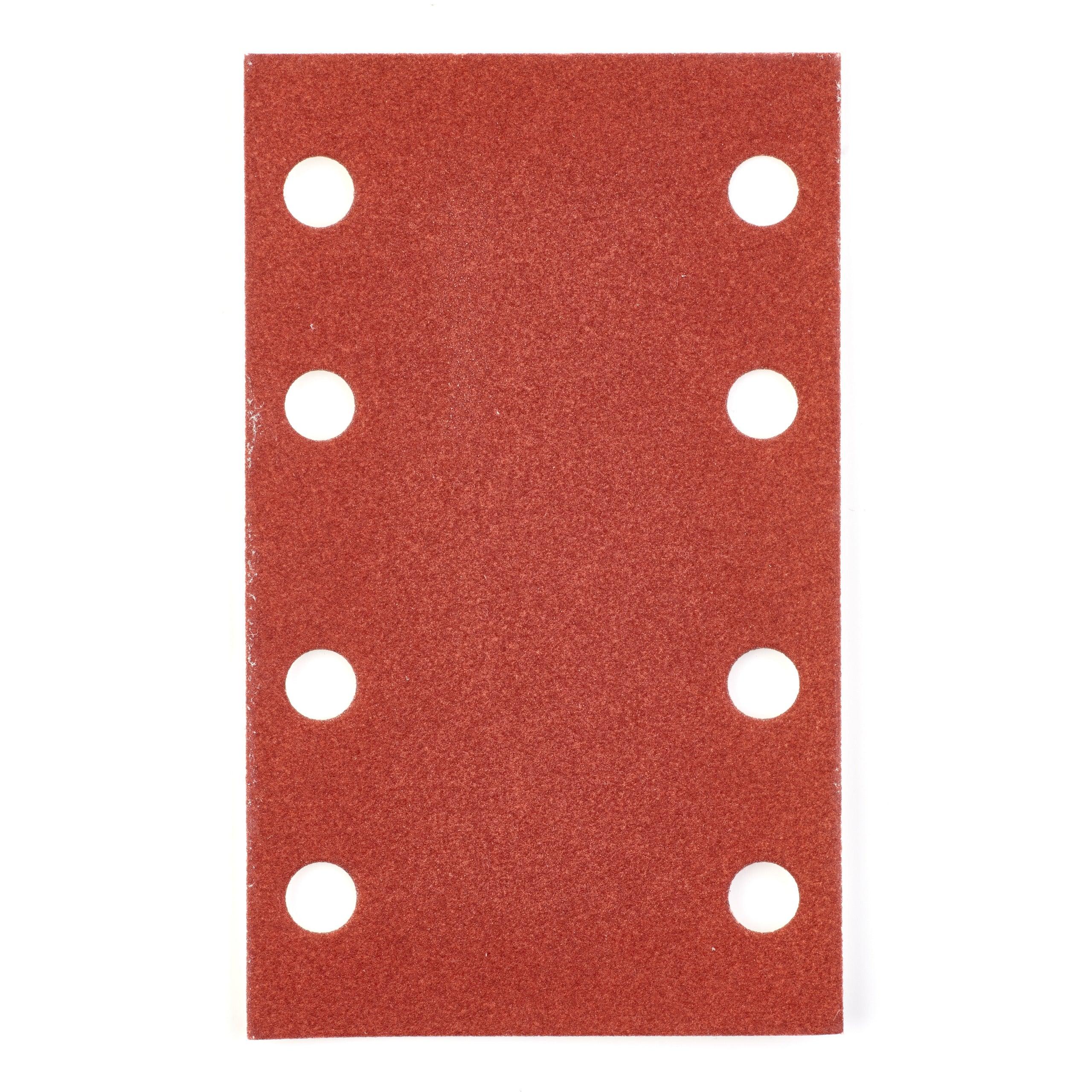 Foaie abrazivă Milwaukee pentru șlefuitoare cu vibrații, 133 x 80 mm, granulație 180, 10 buc - BIG STORE (Dynamic Tools SRL)