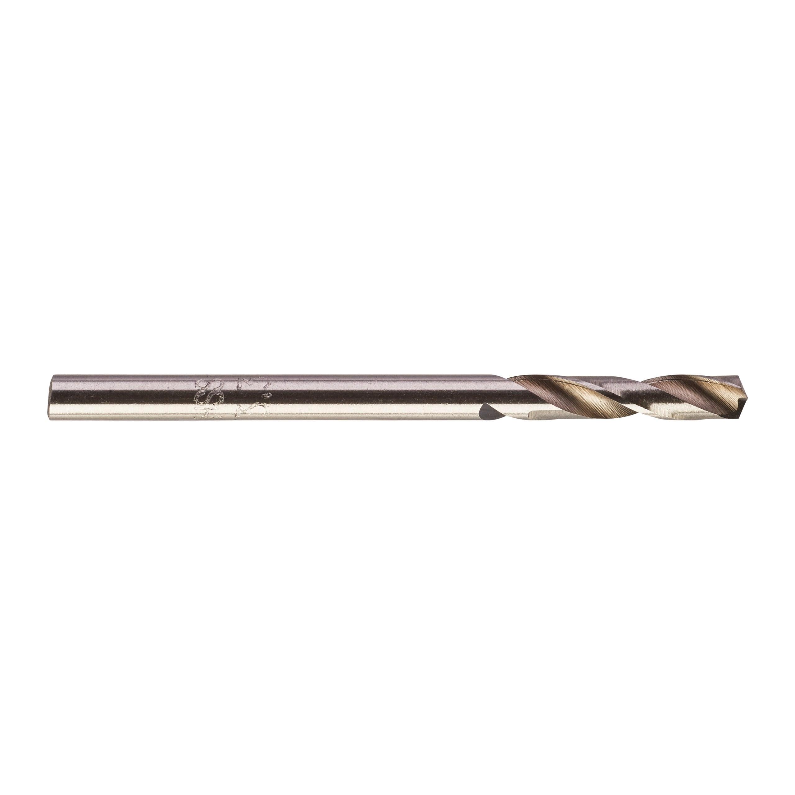 Burghie scurte pentru metal Milwaukee HSS-G DIN1897, ø3,3x49mm - 10 buc, 4932352204 - BIG STORE (Dynamic Tools SRL)