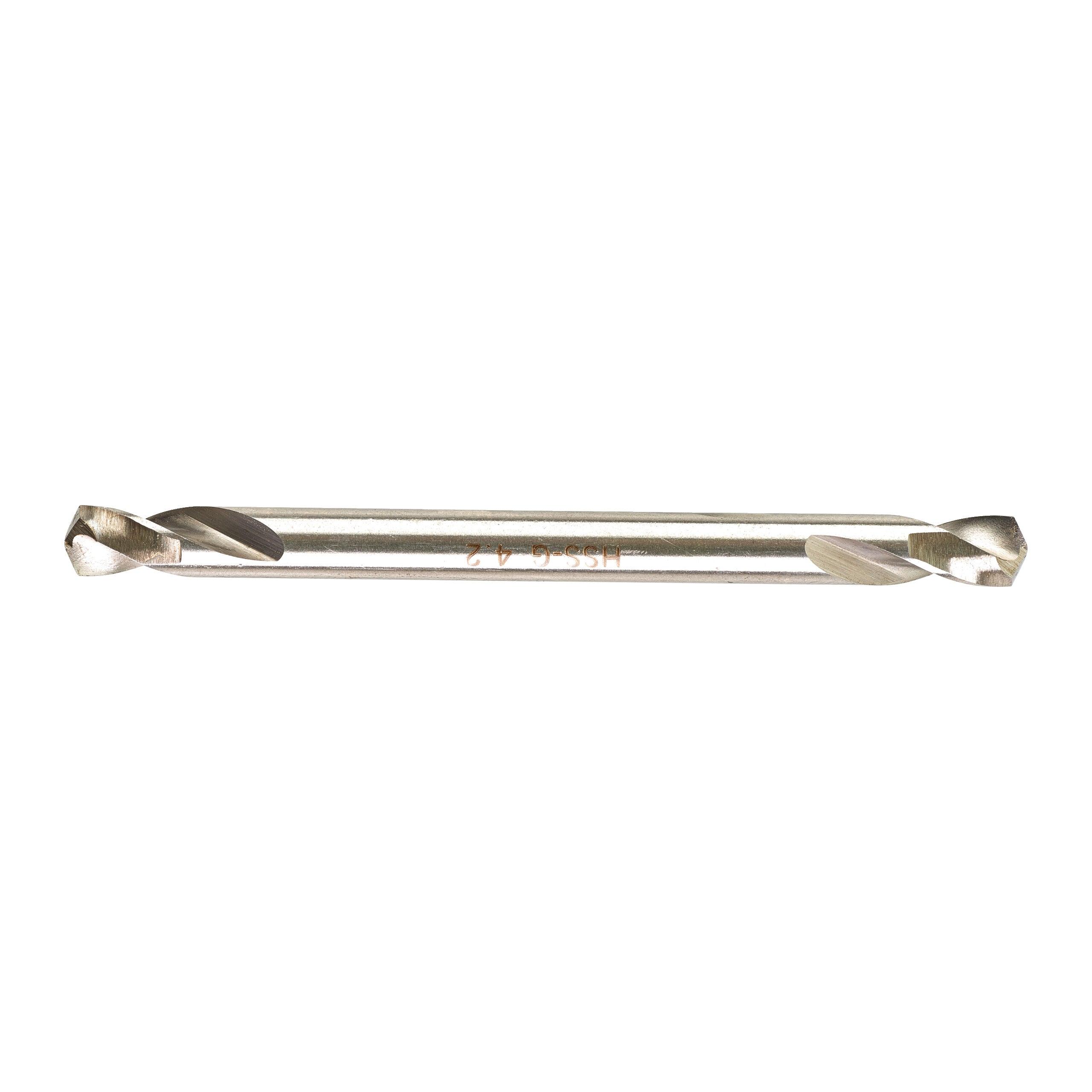 Burghie pentru metal Milwaukee HSS-G cu 2 vârfuri, ø4,2x55mm - 10 buc, 4932352229 - BIG STORE (Dynamic Tools SRL)